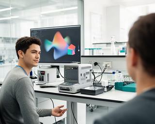 Machine learning engineer test een model in een lichte onderzoeksruimte